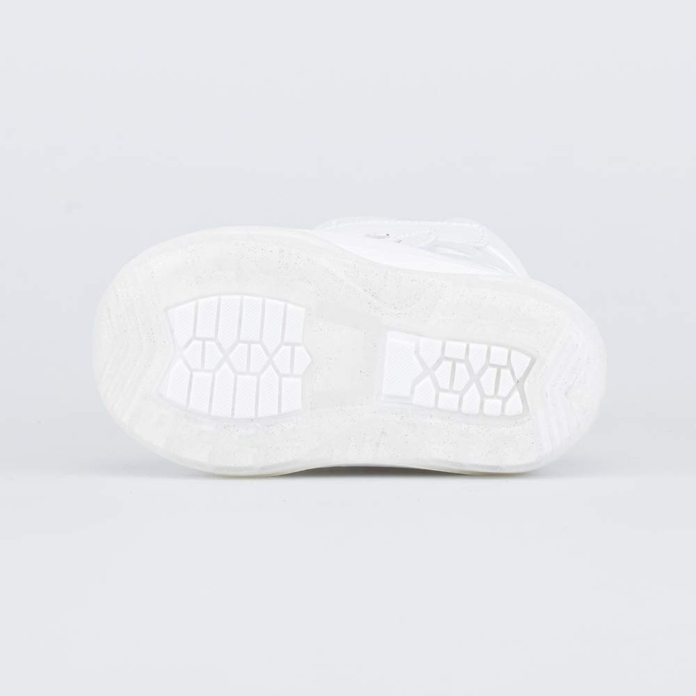 061014-43 Белые сапожки-дутики на липучках, все фото 3