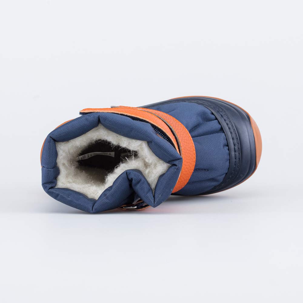 161002-43 Синие сапожки-дутики для мальчика, все фото 4