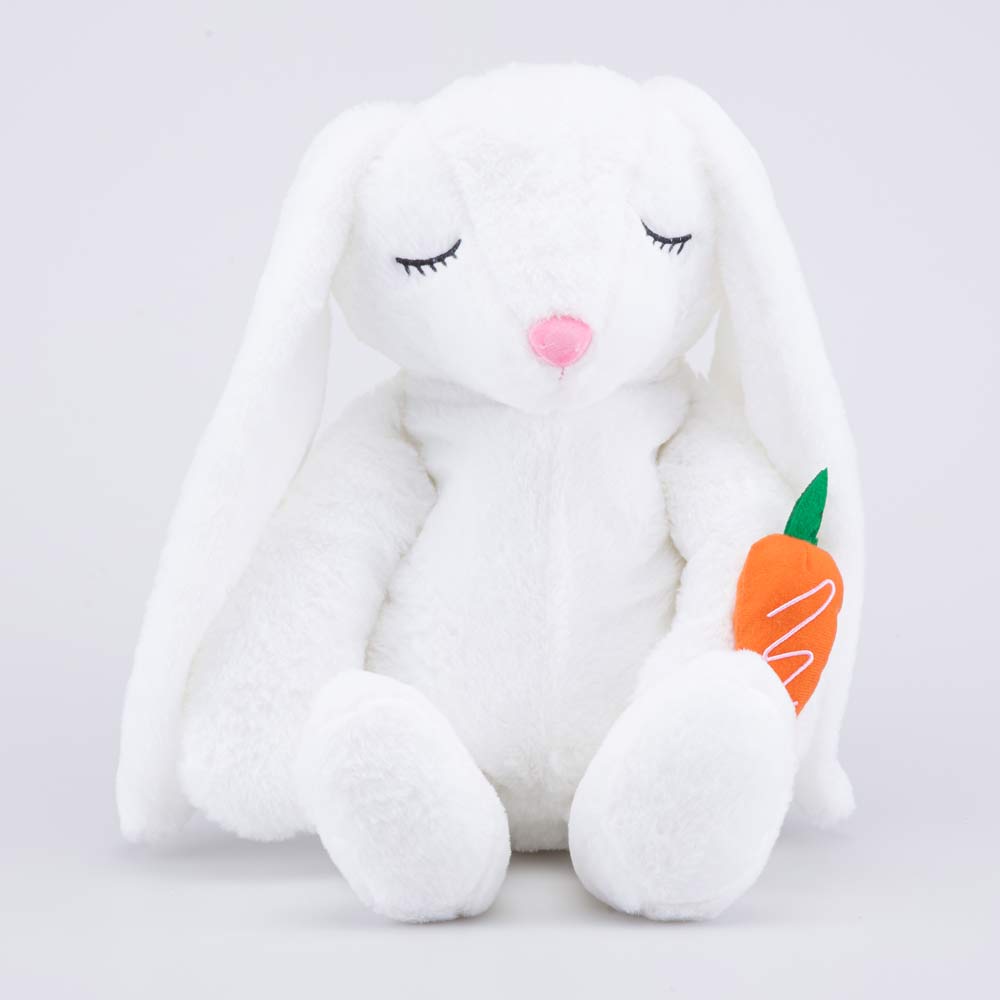 02810312-40 Плюшевый рюкзак-игрушка Белый Зайка , все фото 1