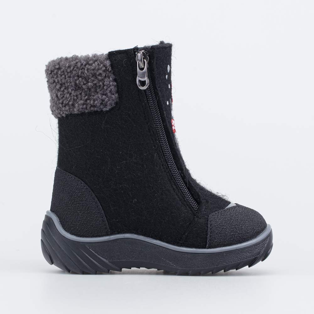 367120-44 Валенки на молнии Мишка на севере синий, все фото 2