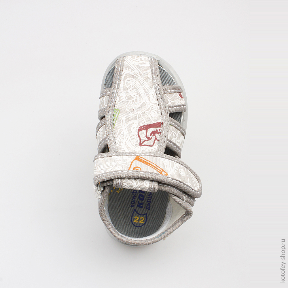 221023-11 Сандалии текстильные, все фото 4