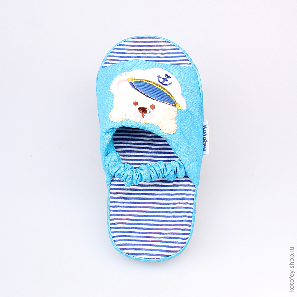 331014-11 Тапочки голубые, все фото 4