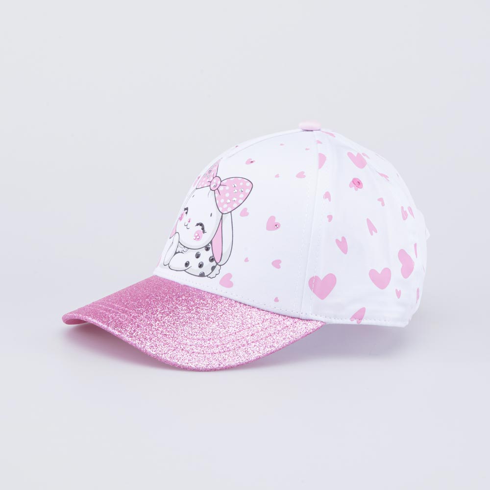 07809089-40 Кепка-бейсболка для девочки Зайка, все фото 1