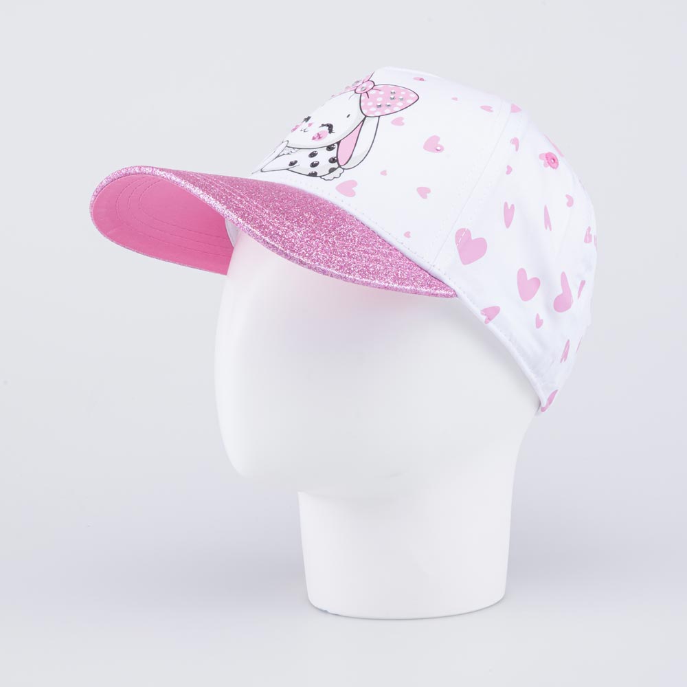 07809089-40 Кепка-бейсболка для девочки Зайка, все фото 2