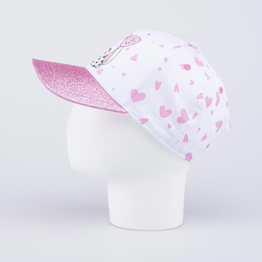 07809089-40 Кепка-бейсболка для девочки Зайка, все фото 3