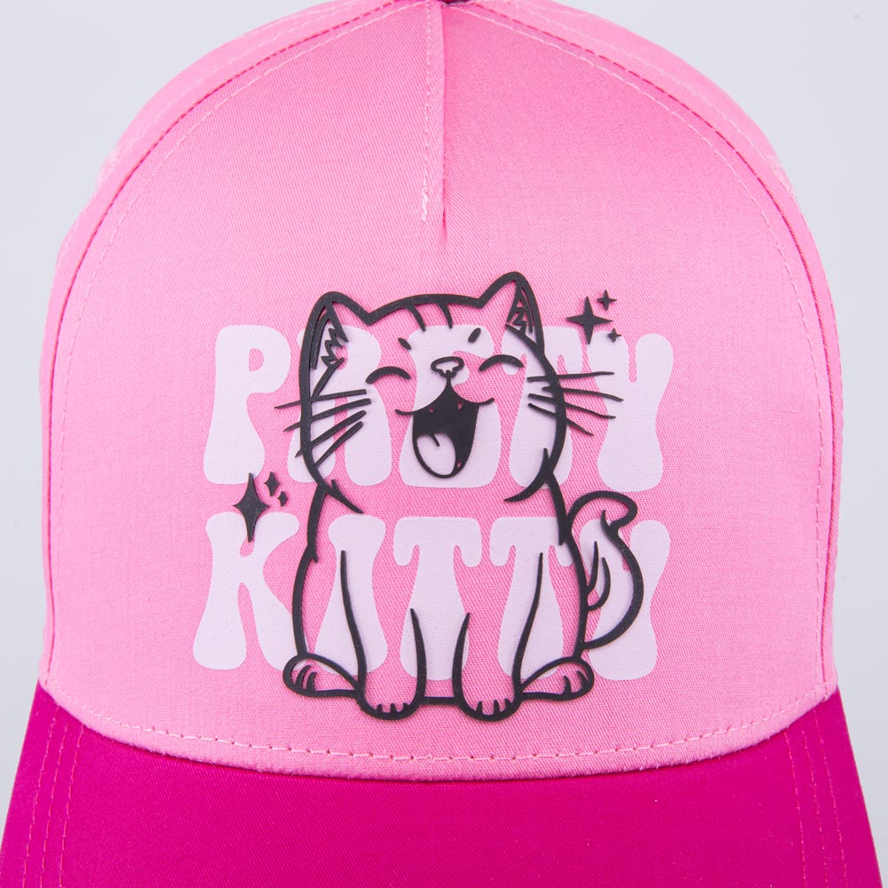 07809090-40 Кепка-бейсболка для девочки Кошечка, все фото 5