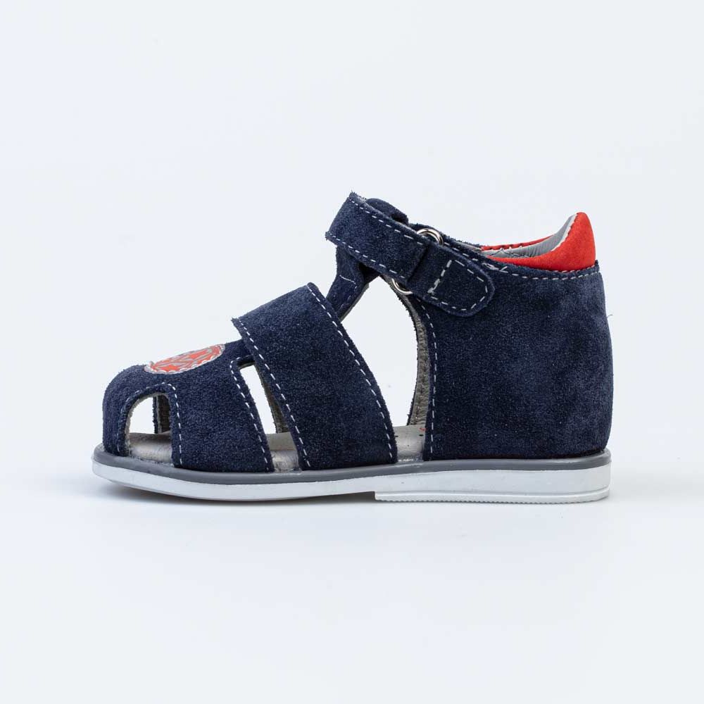 022121-23 Сандалии из натурального нубука для мальчика, все фото 2