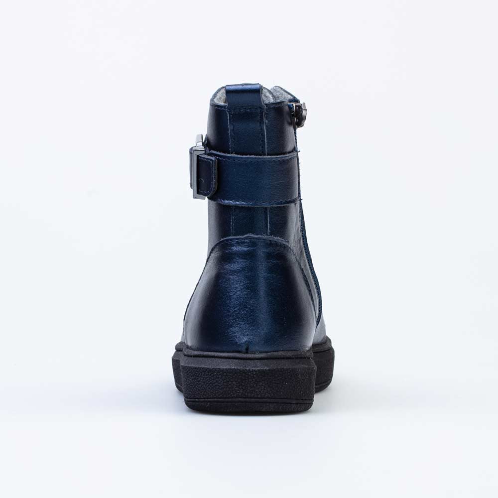 552219-33 Кожаные утепленные ботинки для девочки, все фото 5