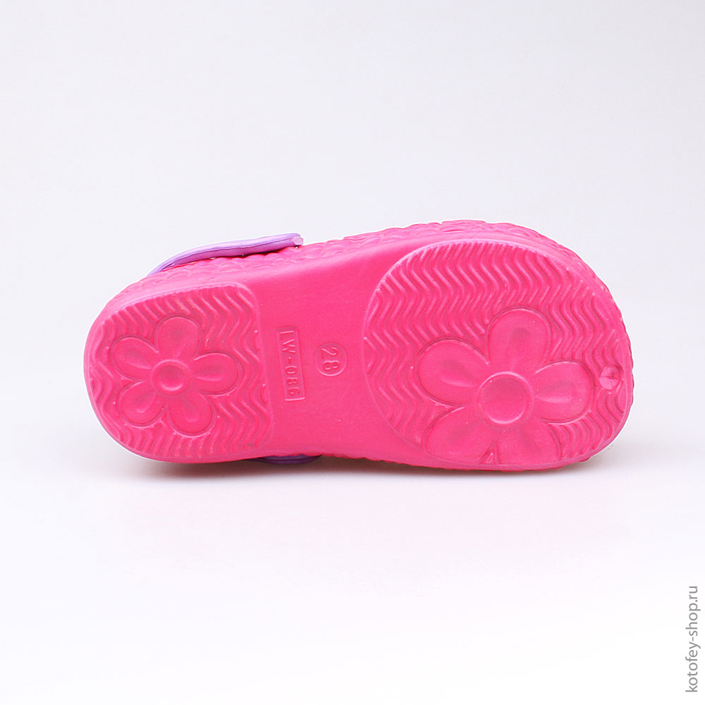 325032-01 Пляжная обувь фуксия, все фото 3