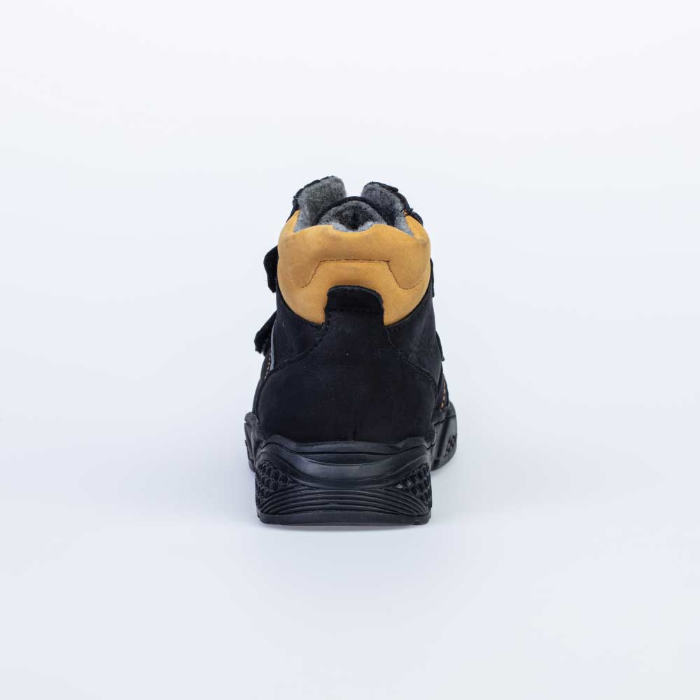 752145-33 Утепленные ботинки на липучках на осень/весну, все фото 5