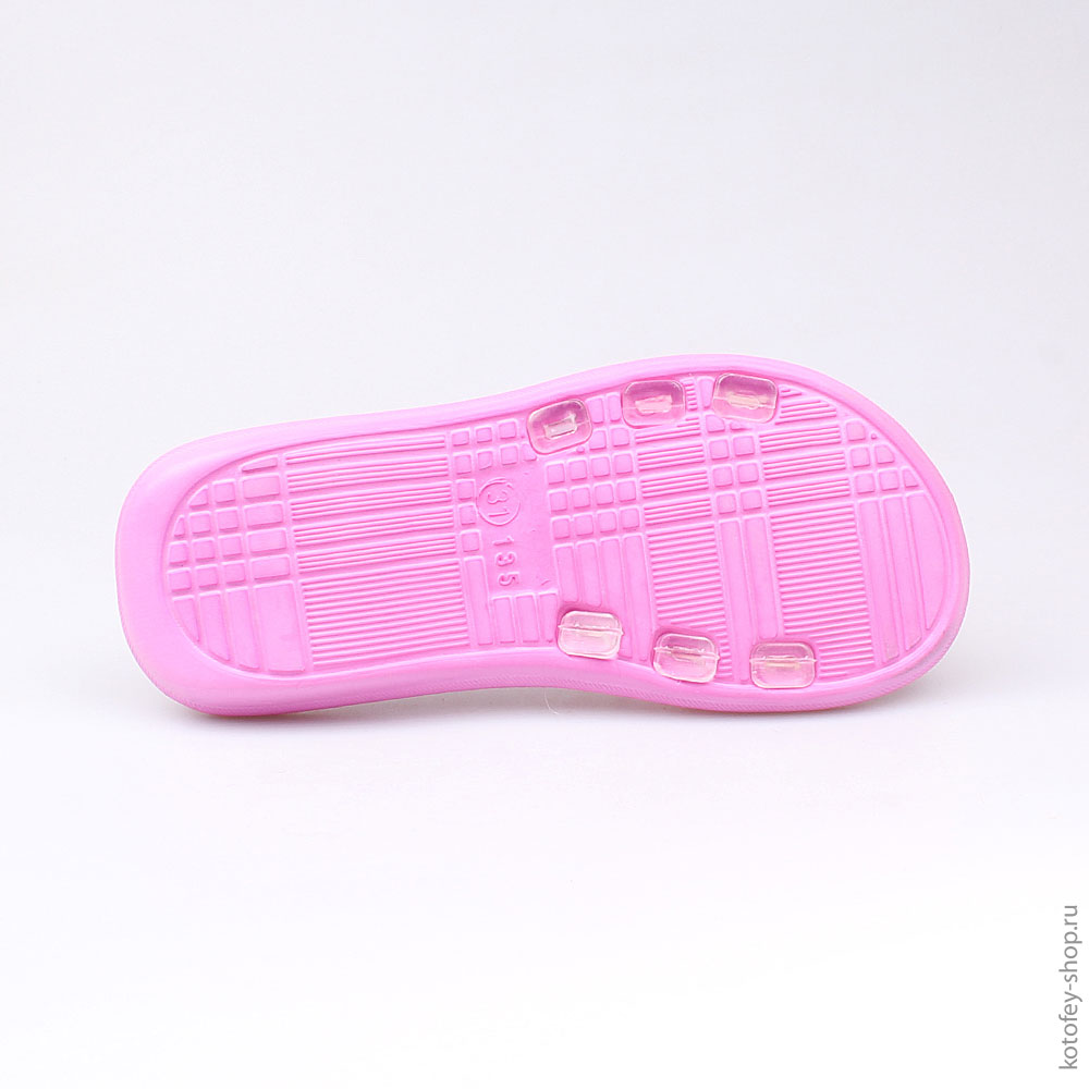 525016-02 Пляжная обувь розовая, все фото 3