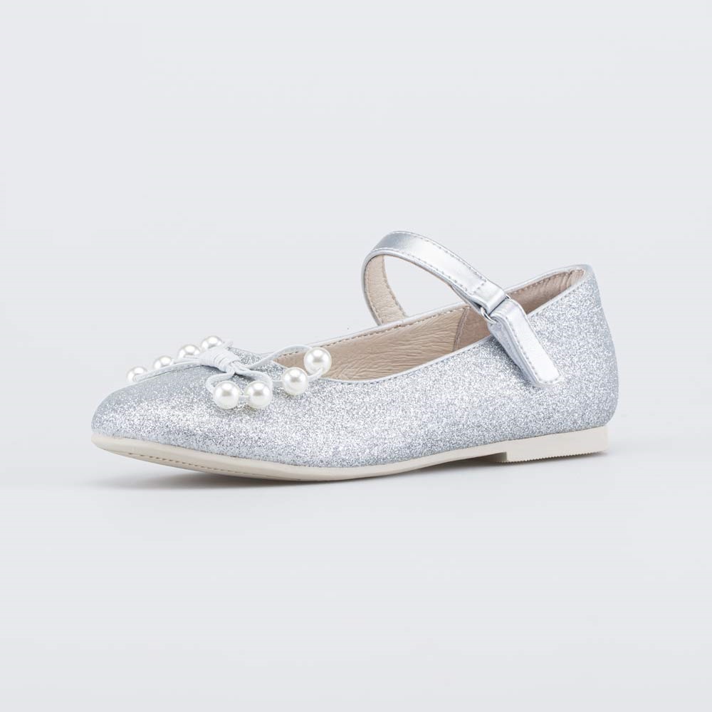 533063-24 Блестящие туфли для девочки Бусинки, все фото 1