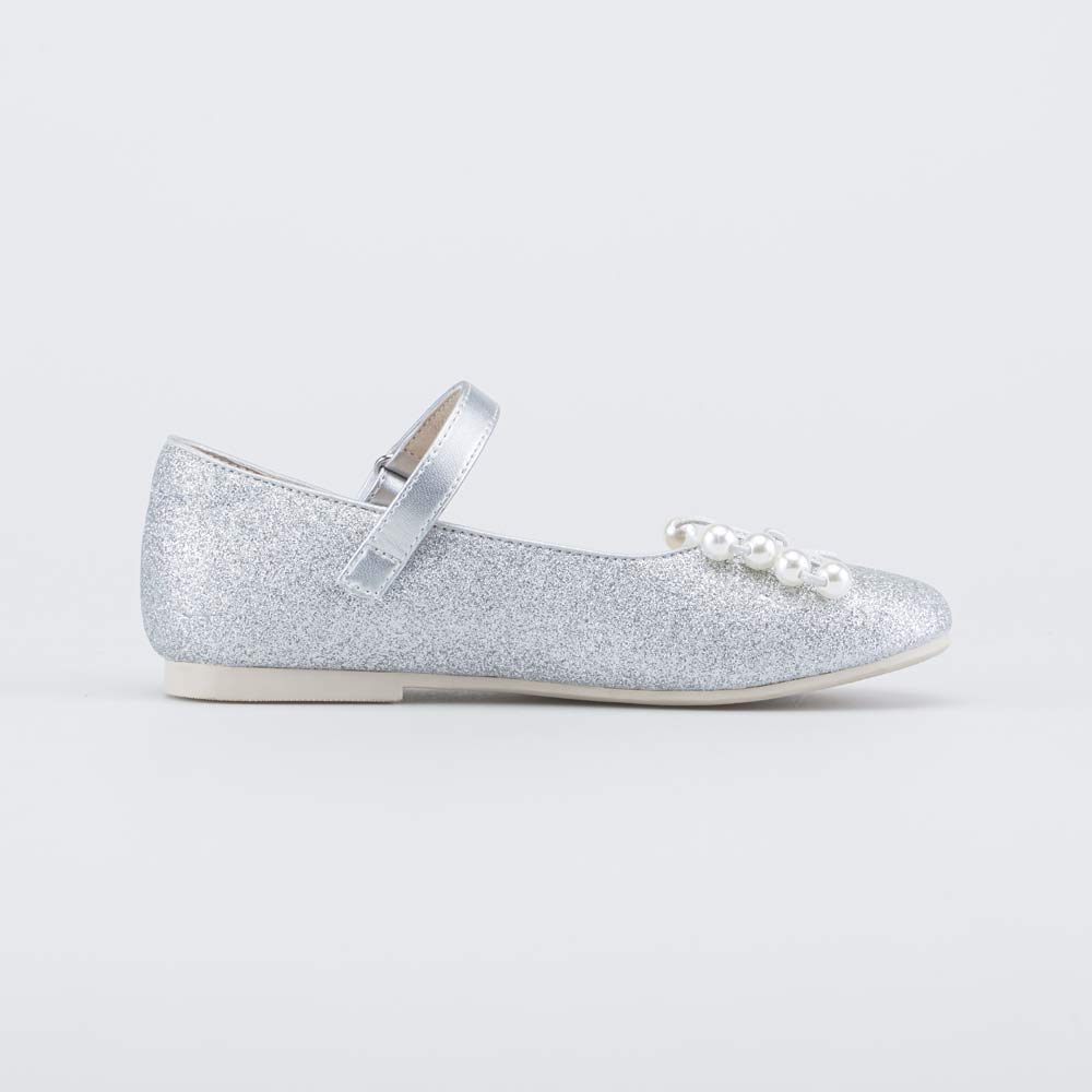 533063-24 Блестящие туфли для девочки Бусинки, все фото 2