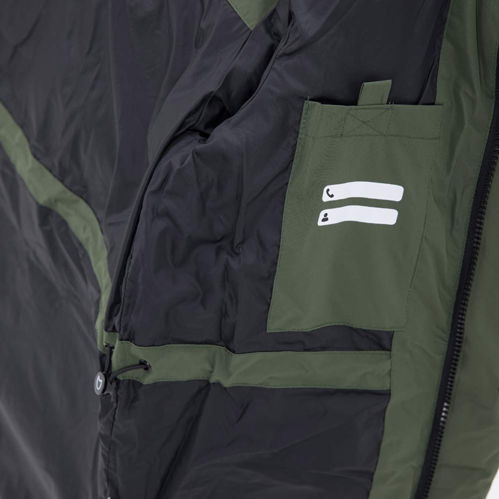 07757049-41 Пальто-пуховик оливковый, все фото 5