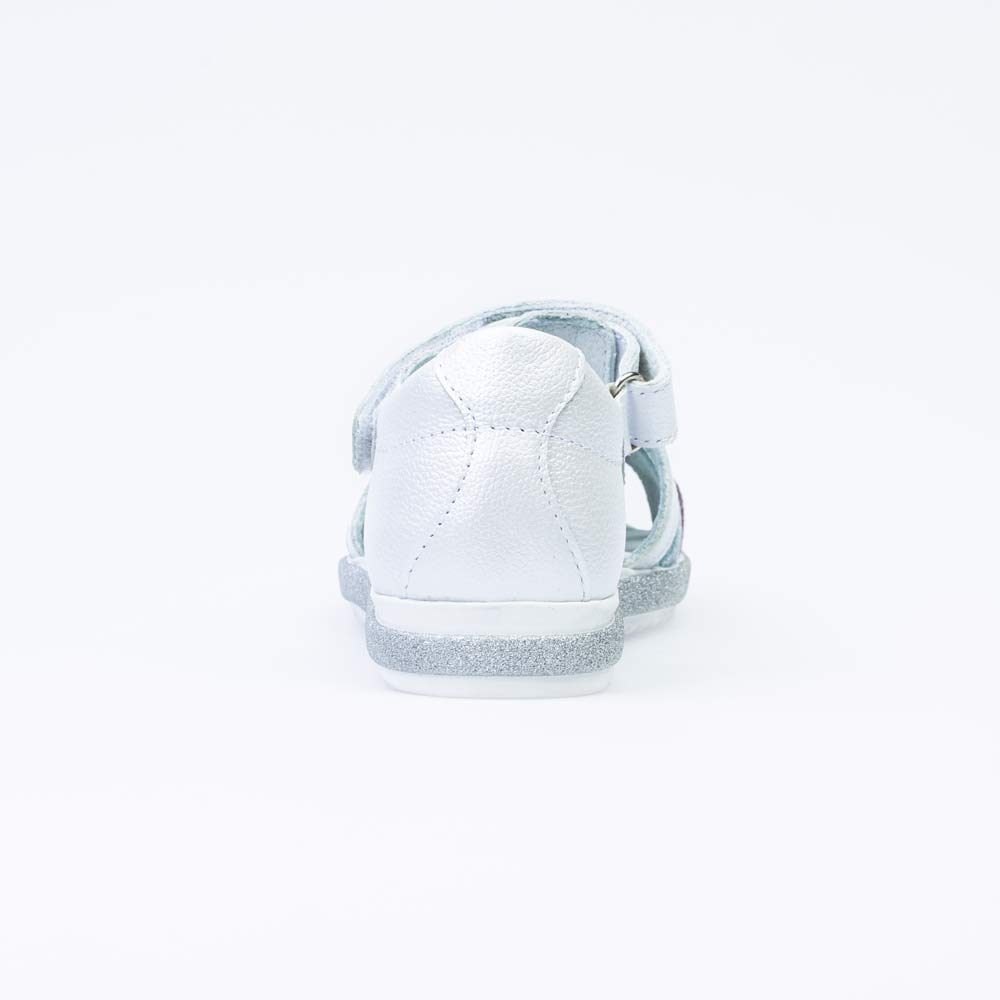 522150-24 Белые сандалии на липучке, все фото 5