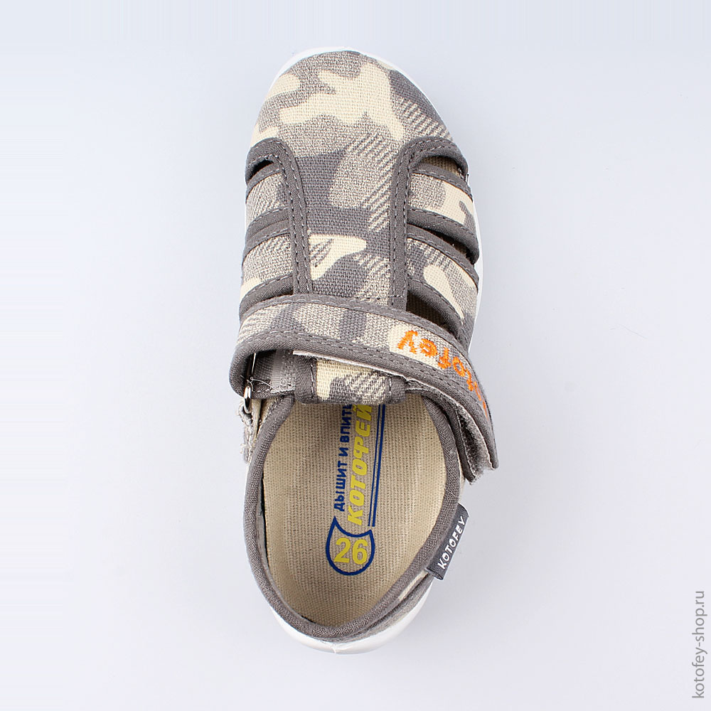 421039-11 Сандалии текстильные, все фото 4