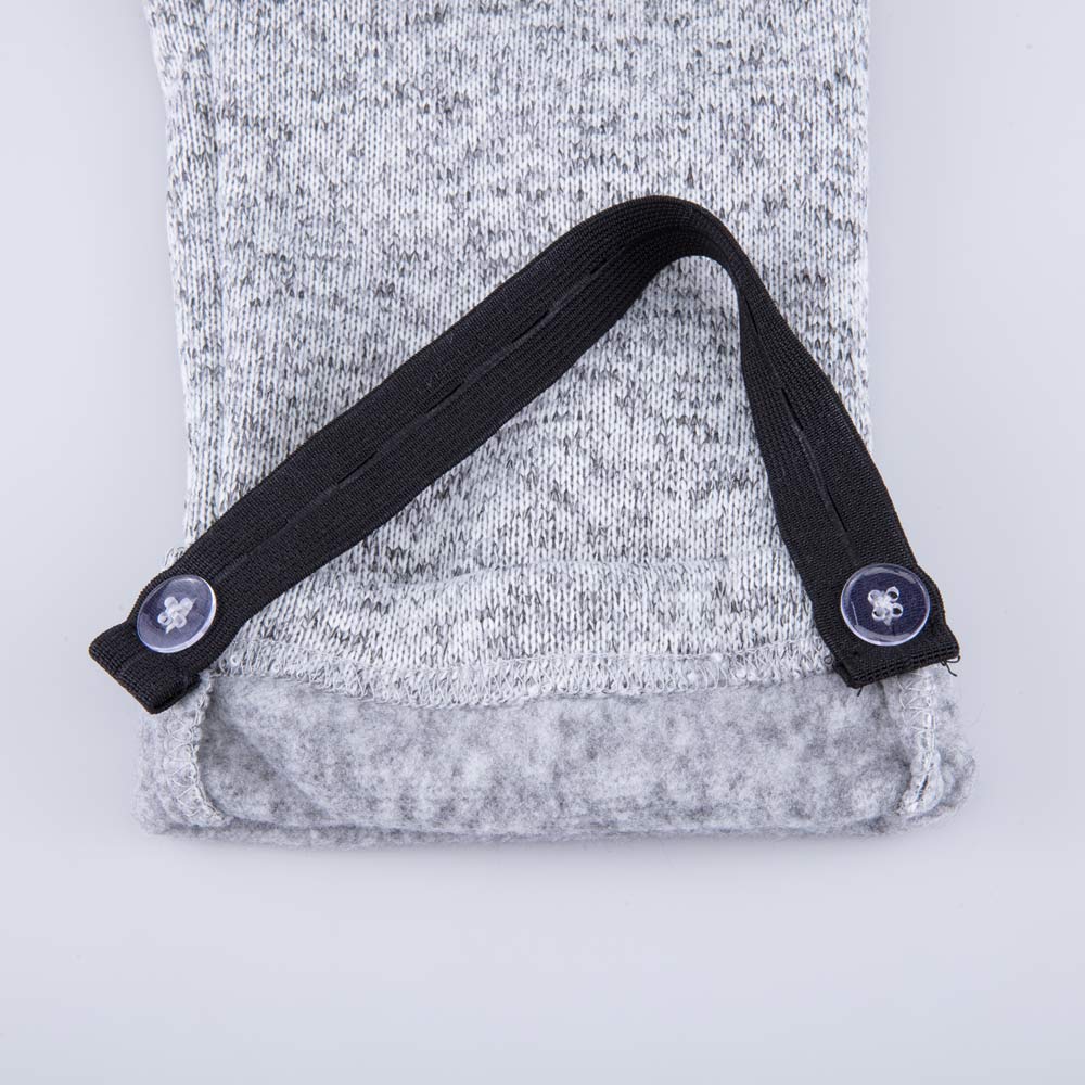 07759009-40 Флисовые брюки детские серый, все фото 5