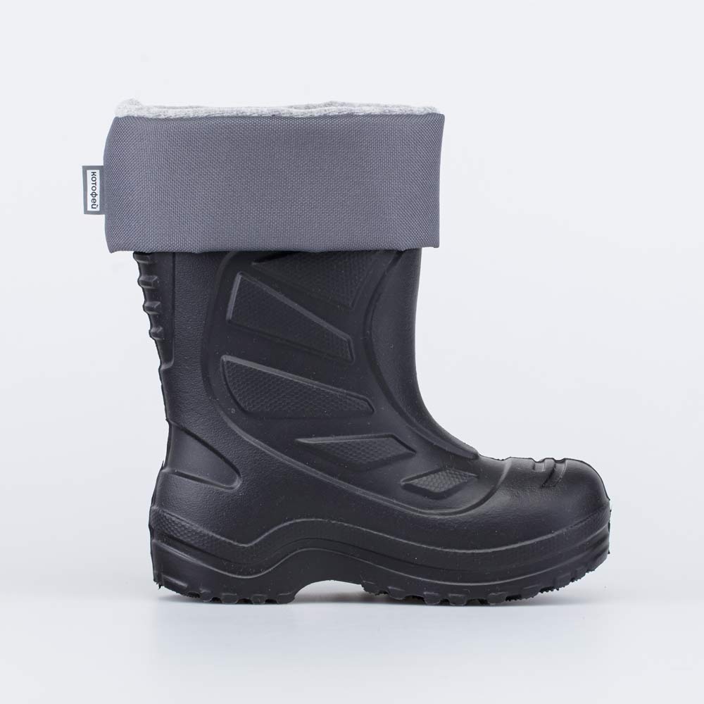 365149-19 Сапожки из ЭВА черные, все фото 2