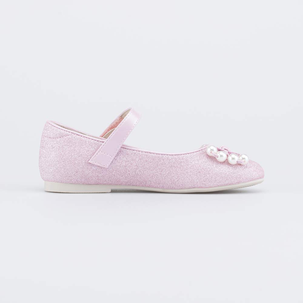 333026-22 Блестящие туфли для девочки Бусинки, все фото 2