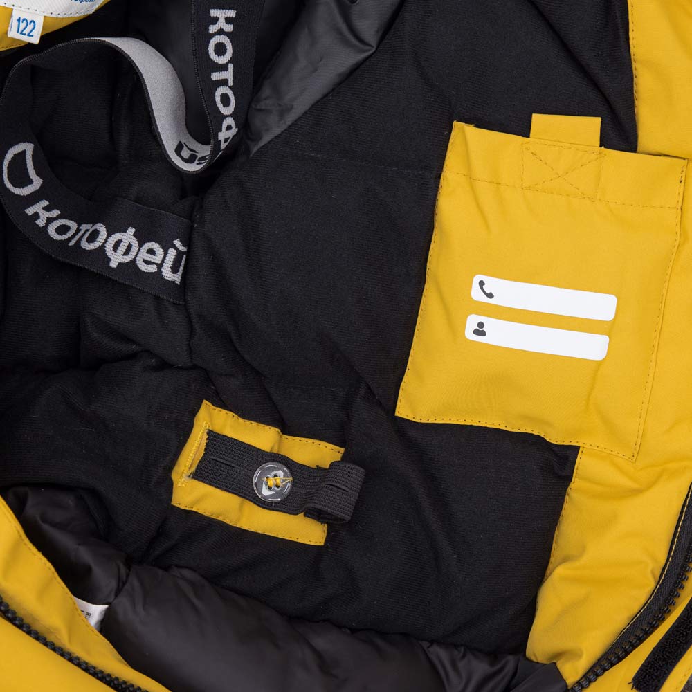 07769040-40 Зимний комбинезон горчичный, все фото 5