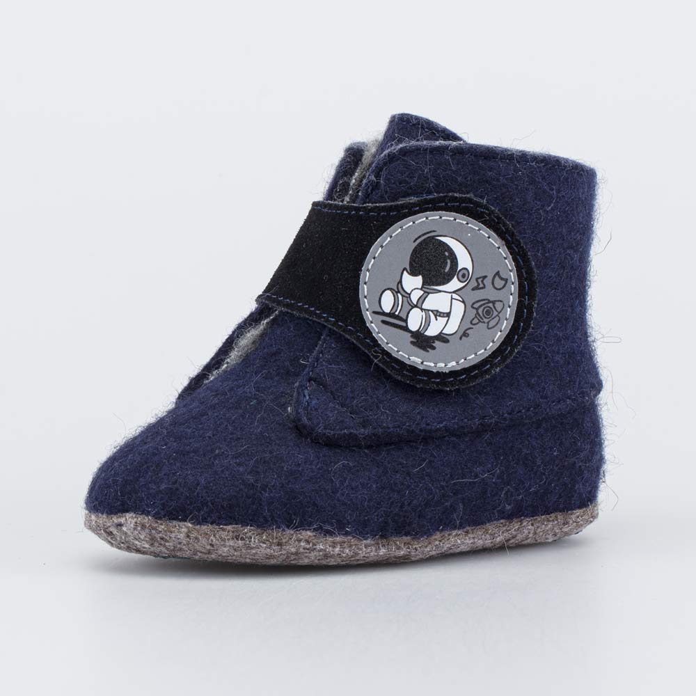 007013-48 Войлочные пинетки для мальчика Космонавт, все фото 1