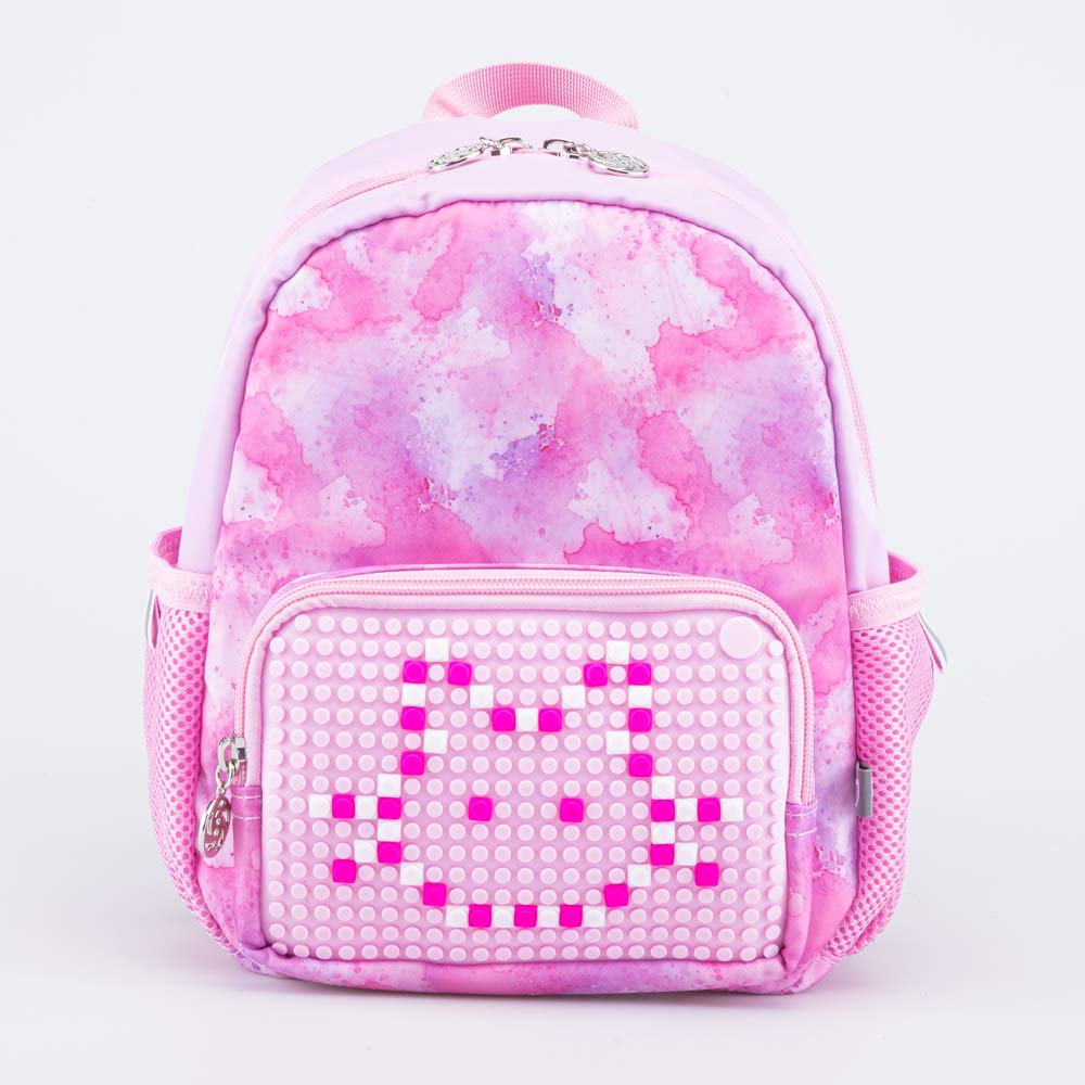 02810305-40 Рюкзак детский со сменным декором Розовая Мозаика , все фото 1