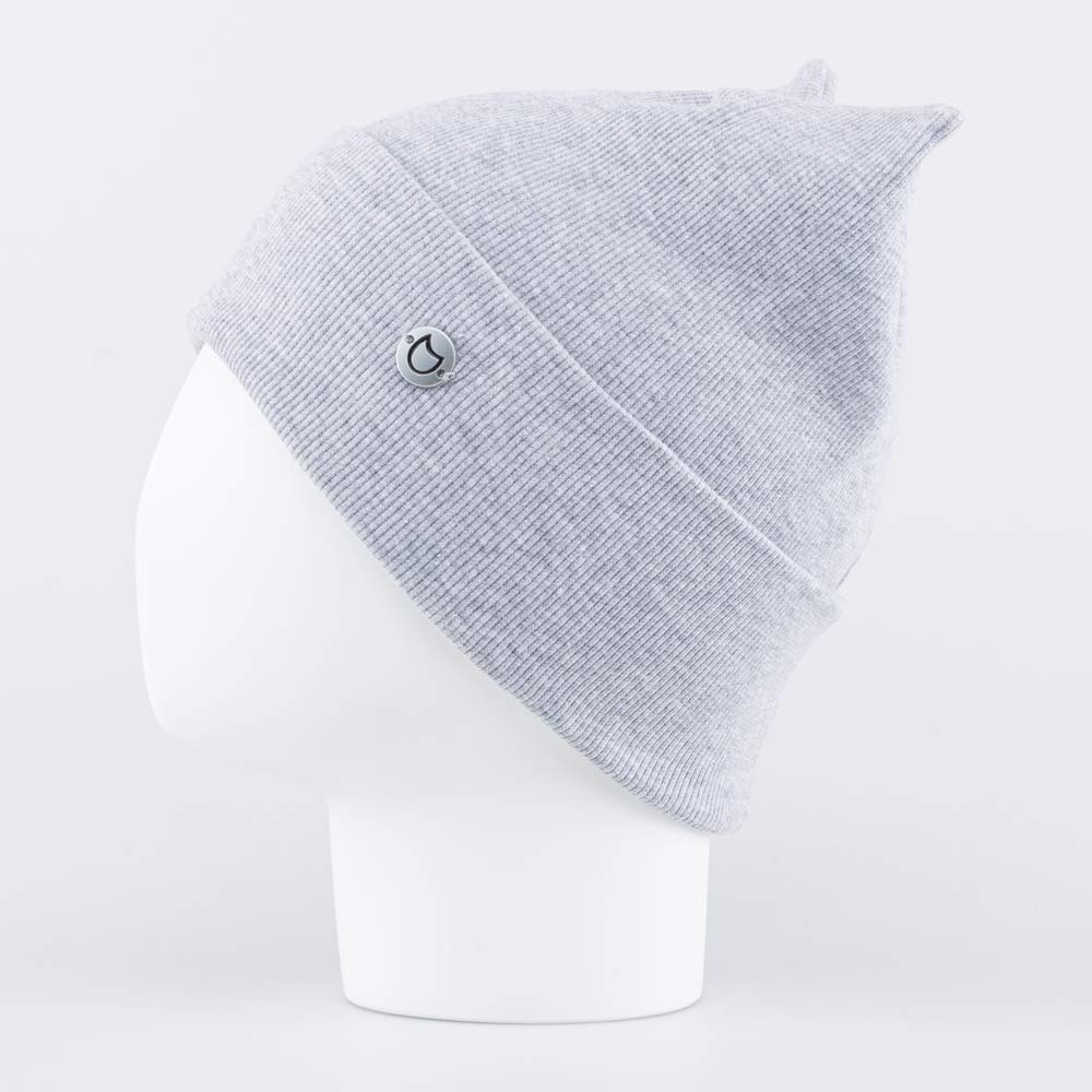 07711684-40 Шапка детская двухслойная серый, все фото 2