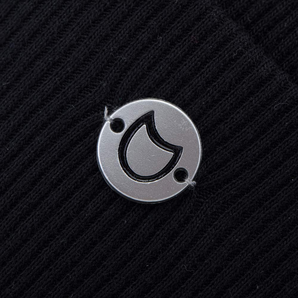 07711685-40 Шапка детская двухслойная черный, все фото 3