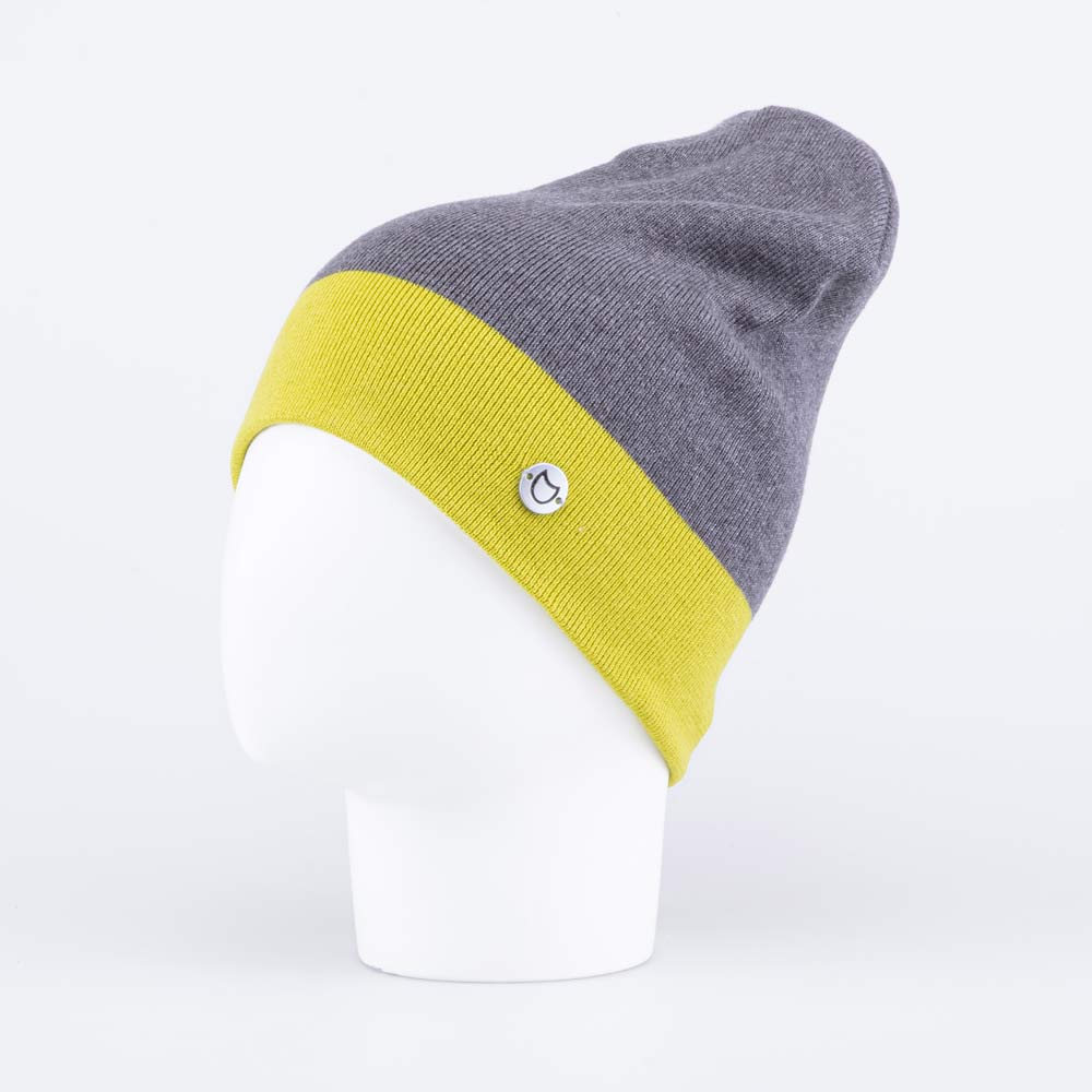 07711690-40 Шапка детская двухслойная сер-зел, все фото 1