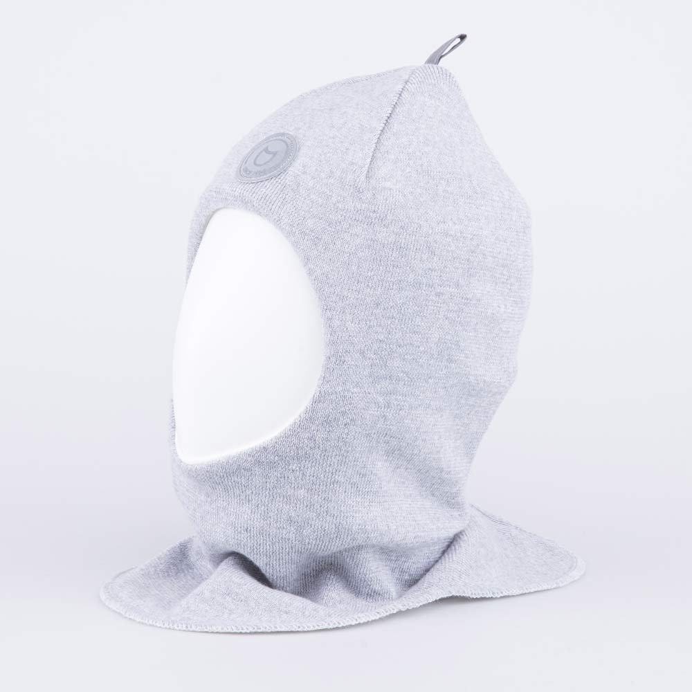 07711376-41 Зимняя шапка-шлем для мальчика светло-серый, все фото 1