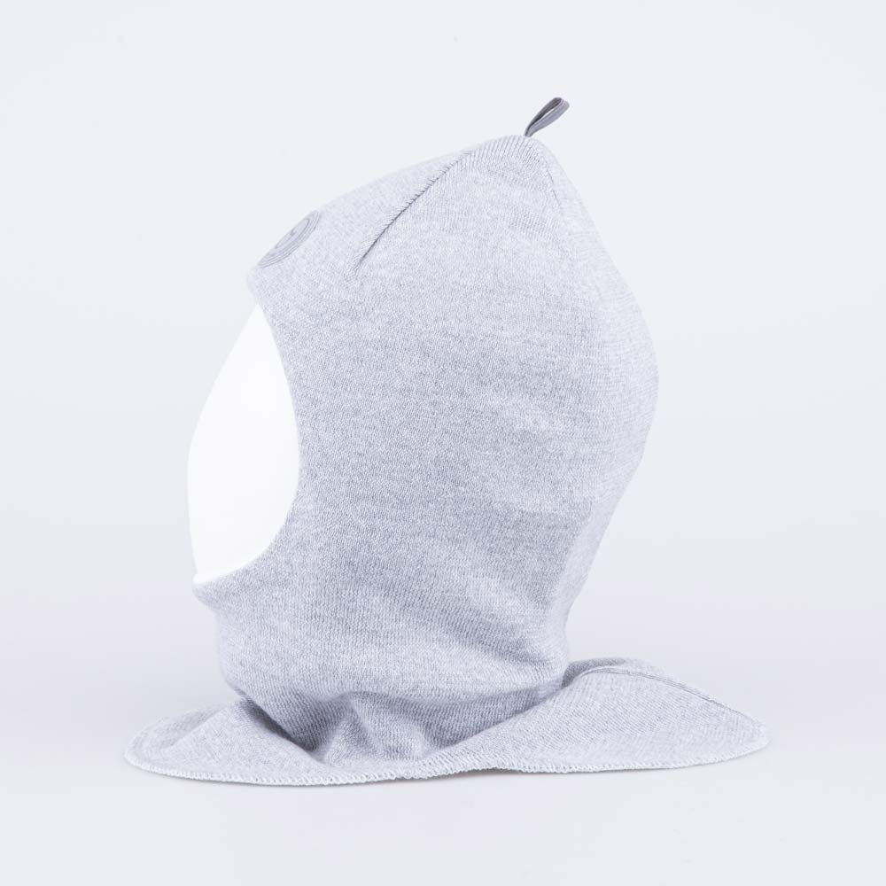 07711376-41 Зимняя шапка-шлем для мальчика светло-серый, все фото 2