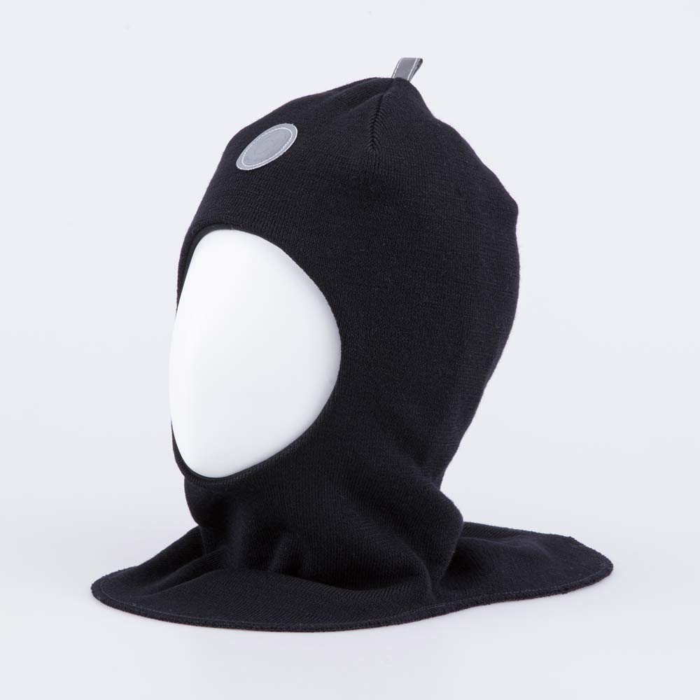 07711558-40 Зимняя шапка-шлем для мальчика черный, все фото 1