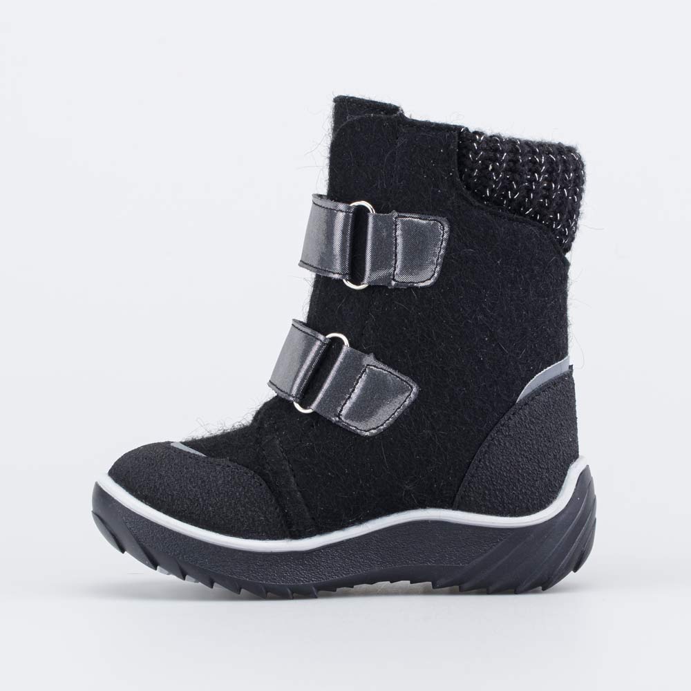 557004-43 Валенки на липучках Звездочка черный, все фото 2