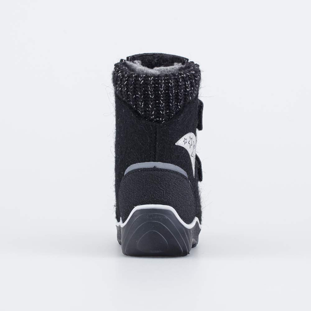 557004-43 Валенки на липучках Звездочка черный, все фото 5