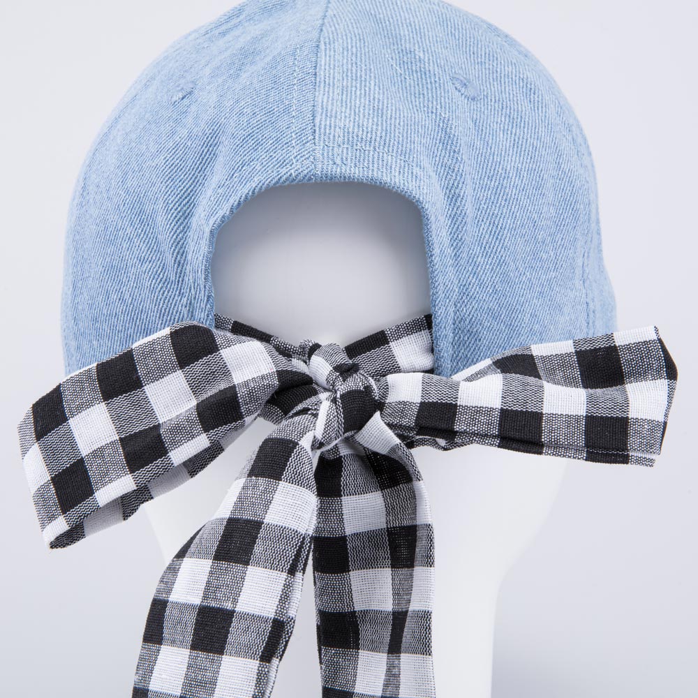 07809094-40 Кепка-бейсболка с бантиком для девочки, все фото 4