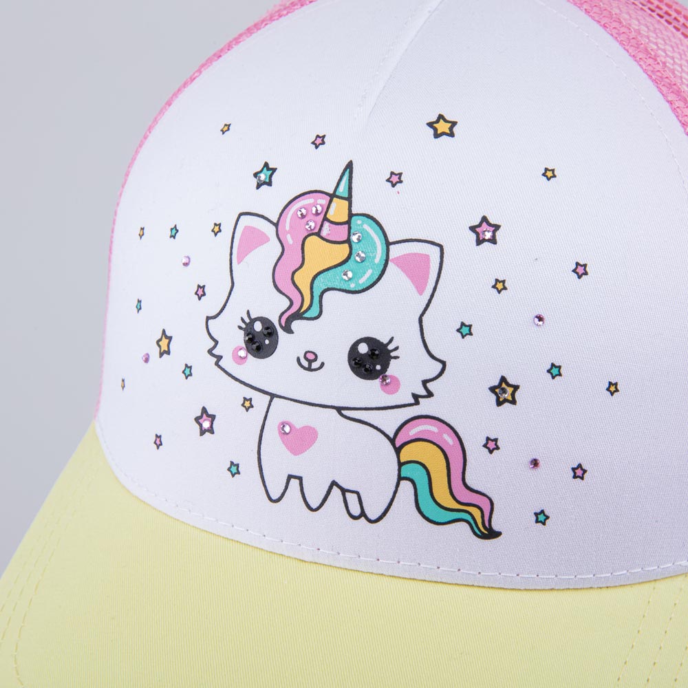 07809100-40 Кепка-бейсболка с сеточкой Единорожка, все фото 5