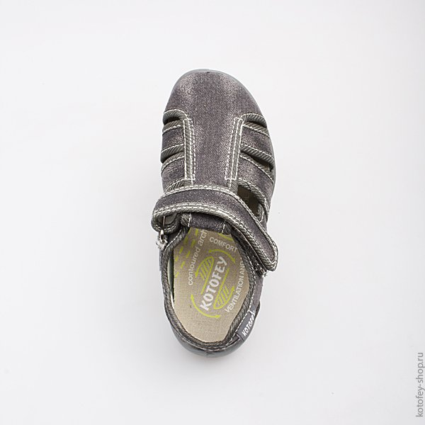 421006-15 Сандалии текстильные, все фото 4