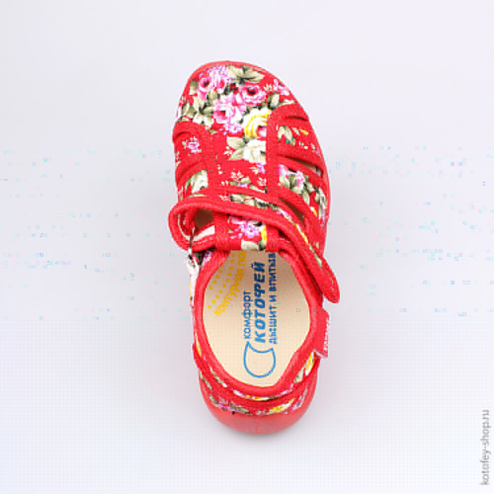 421011-11 Сандалии текстильные, все фото 4