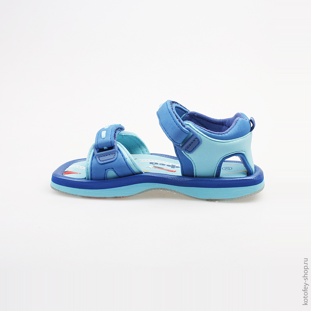 425001-11 Пляжная обувь голубая, все фото 2