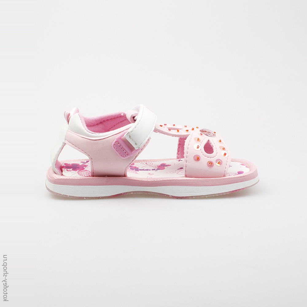 425005-11 Пляжная обувь розовая, все фото 2