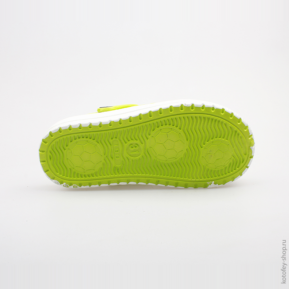 425006-01 Пляжная обувь зеленая, все фото 3