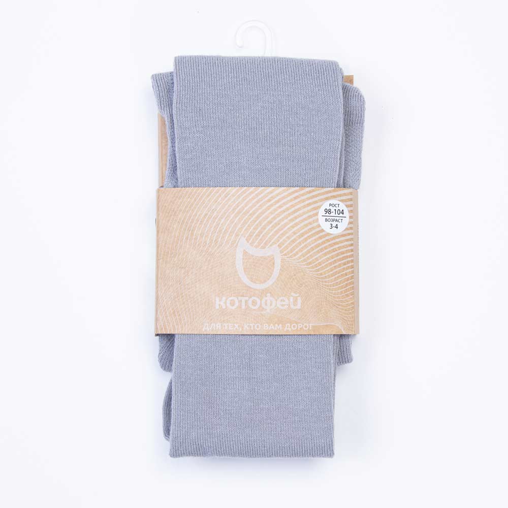 07032432-40 Базовые колготки для детей серые, все фото 2