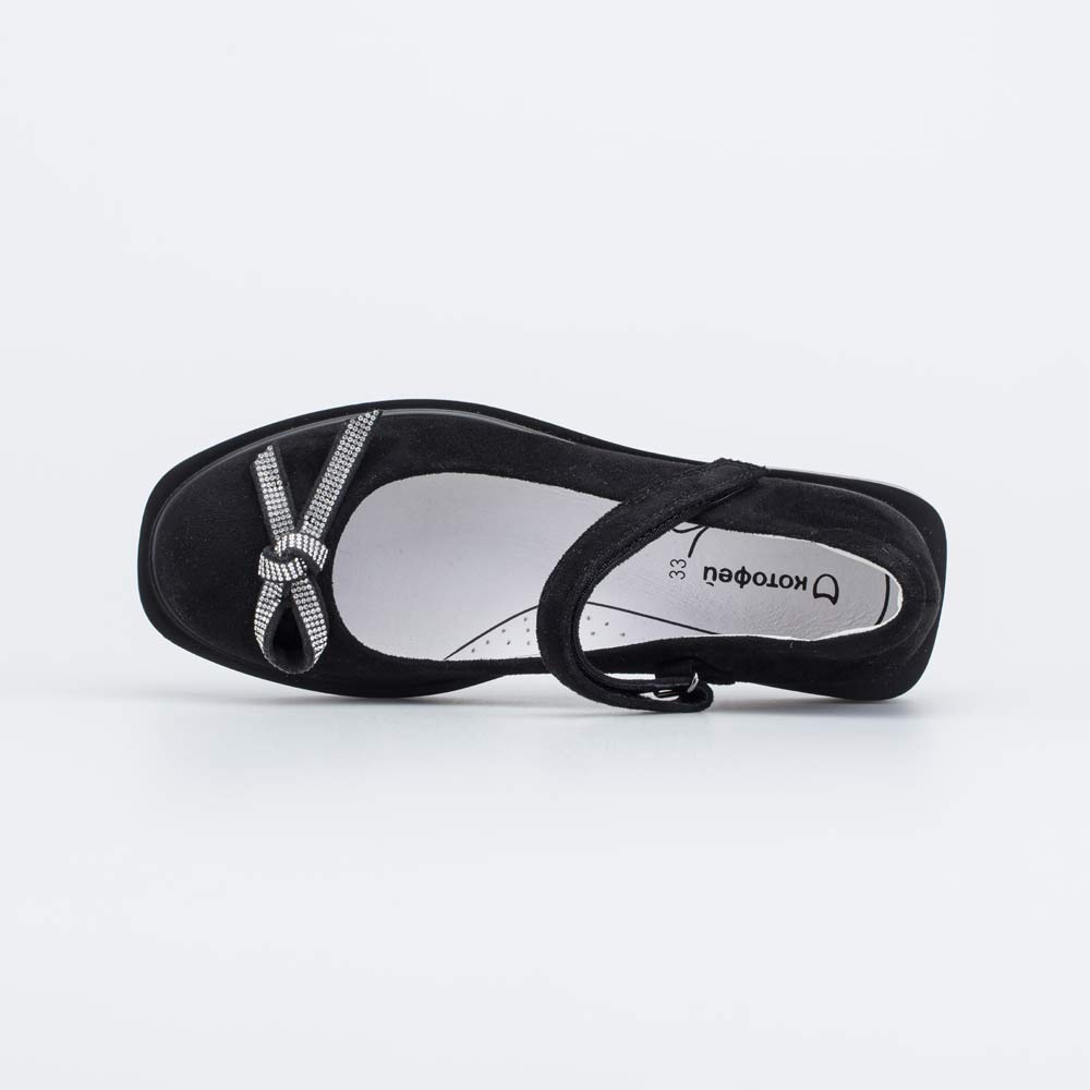 533065-21 Черные бархатные туфли, все фото 4