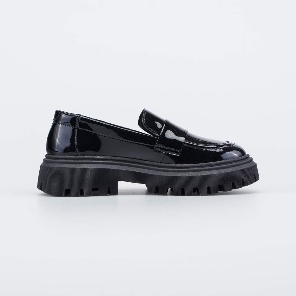 533068-21 Черные лоферы для девочки, все фото 2