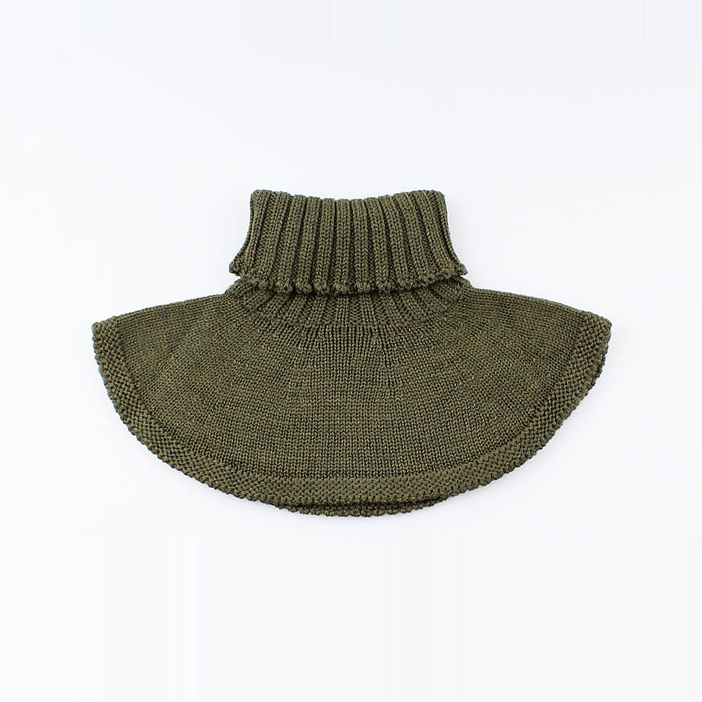 07012088-41 Манишка из 100% шерсти мериноса, хаки, все фото 1