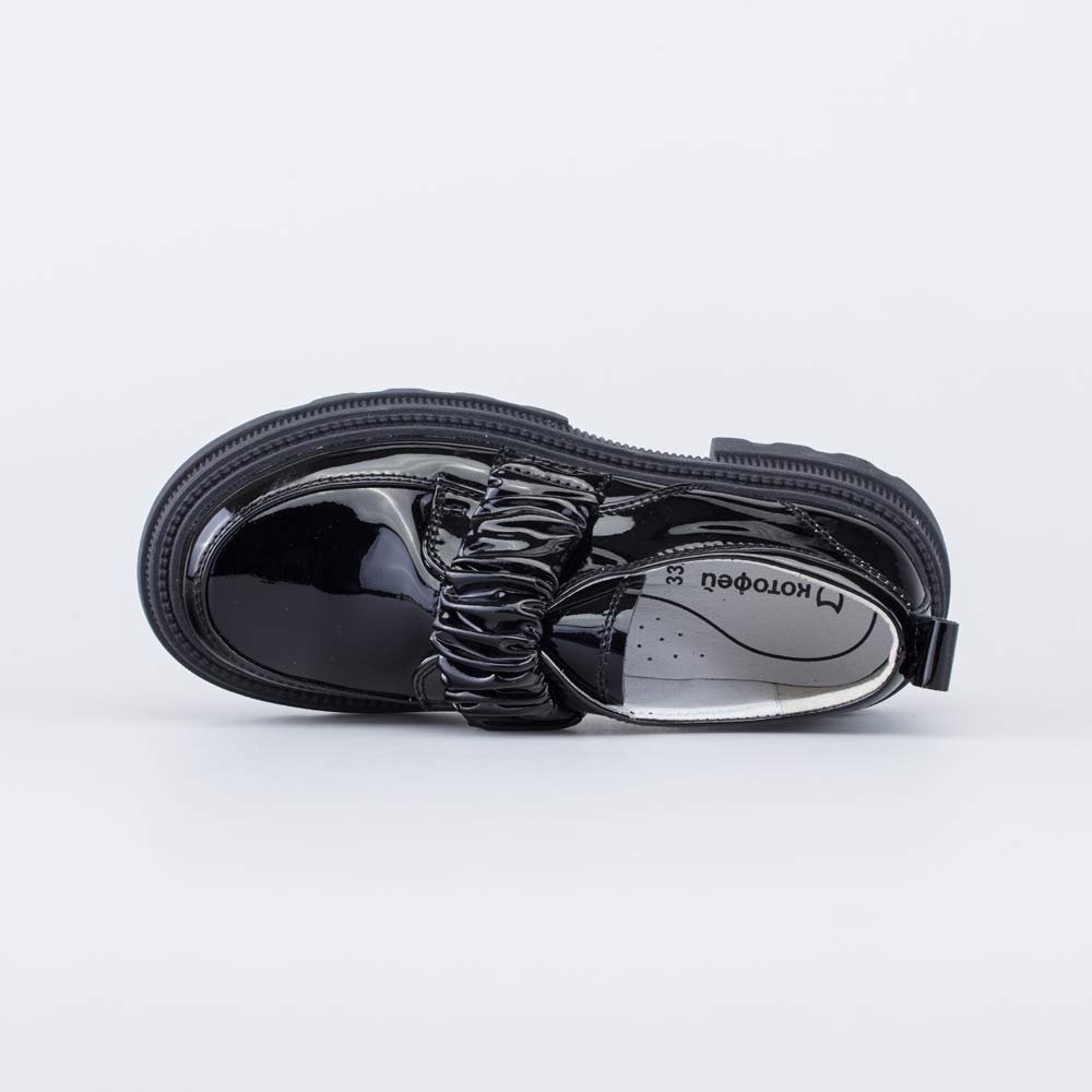 634161-21 Лаковые лоуферы для девочки, все фото 4