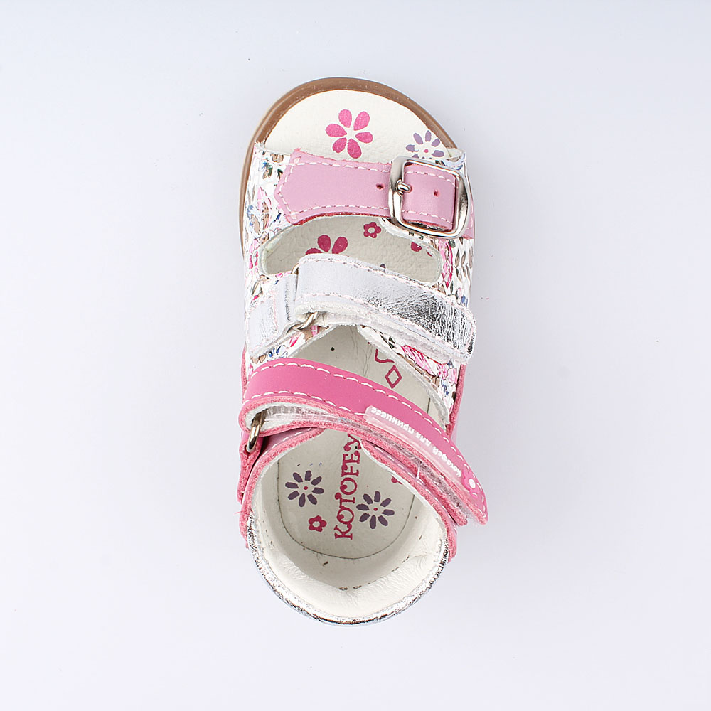 022088-22 Босоножки для девочки кожаные, все фото 4