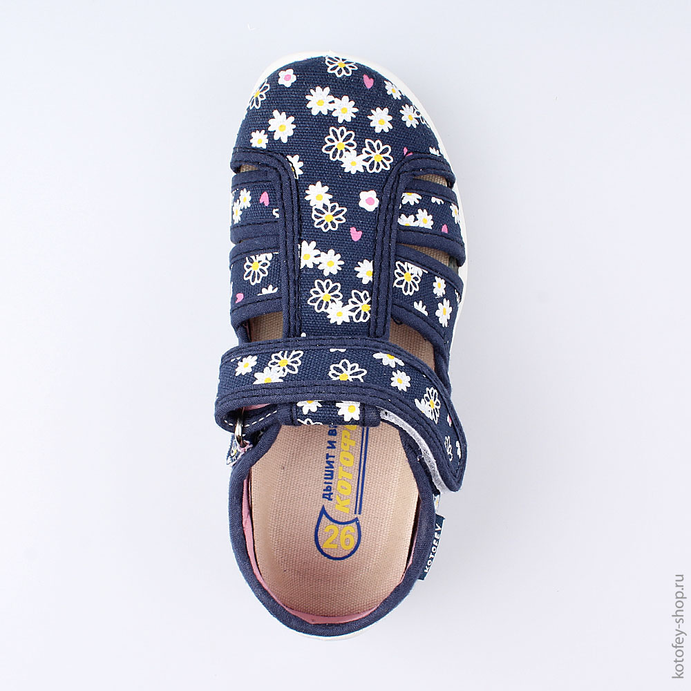 421033-11 Босоножки текстильные, все фото 4