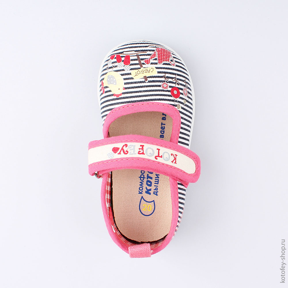 131121-11 Текстильные туфли для девочки Лето, все фото 4