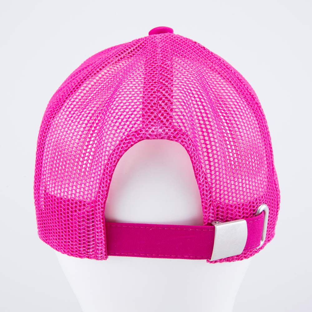 07809049-40 Кепка - бейсболка с сеткой розовый, все фото 4